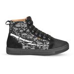 Men's Slayer Skulls Canvas Check Riding Shoes