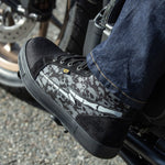 Men's Slayer Skulls Canvas Check Riding Shoes