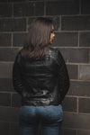 Supastar - Womens Motorcycle Leather Jacket