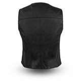 Sweet Sienna Women's Motorcycle Leather Vest