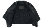 Shadow Queen Women's Black Fashion Leather Jacket