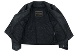 Shadow Queen Women's Black Fashion Leather Jacket