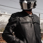 Top Performer Men's Motorcycle Leather Jacket