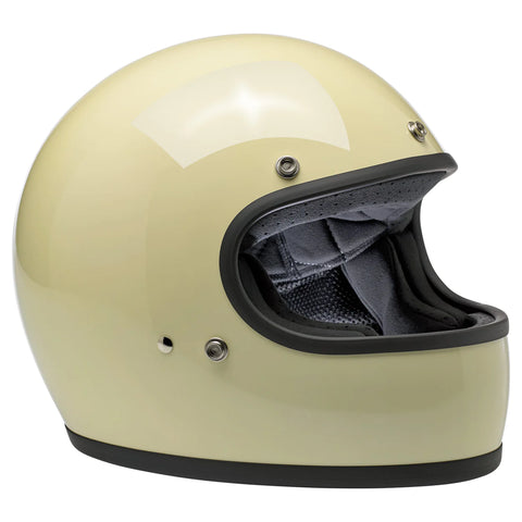Gringo ECE Helmet - Gloss Vintage White
