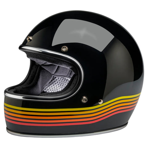 Gringo 22.05 ECE Helmet - Gloss Black Spectrum