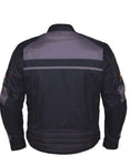 Revolution Gear Black & Grey Textile Jacket