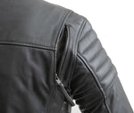 Commuter Black Leather Jacket