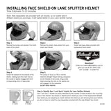 Lane Splitter Gen 2 Replacement Shield