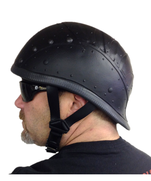 BADASS Stealth Smallest DOT Certified Motorcycle Helmet