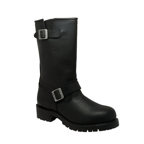 Black 13" Engineer Soft Feel Boots