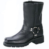 Harness 7" Motorcycle Boots With Zipper