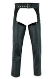 DS400 Unisex Basic Coin Pocket Leather Chaps