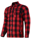 Armored Flannel Shirt - Red