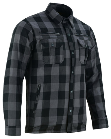 Armored Flannel Shirt - Gray