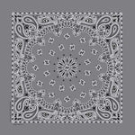 BD2505 Bandana Paisley Charcoal