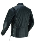 Knucklehead laced Side Leather Jacket
